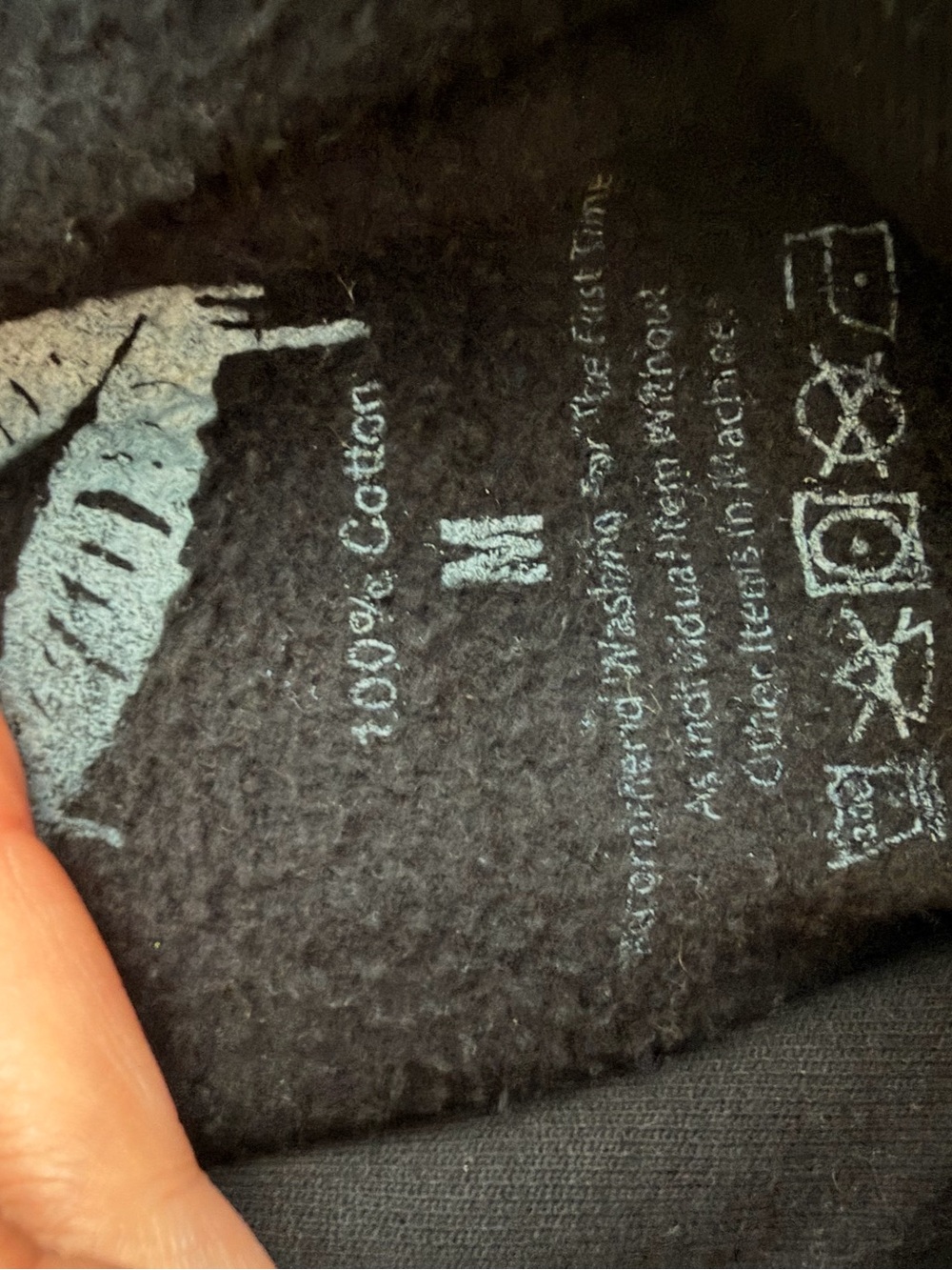 NWT BAD BOSS SWEATSHIRT If you're a b** hoodie size M black SELLING NETFLIX - Picture 4 of 5